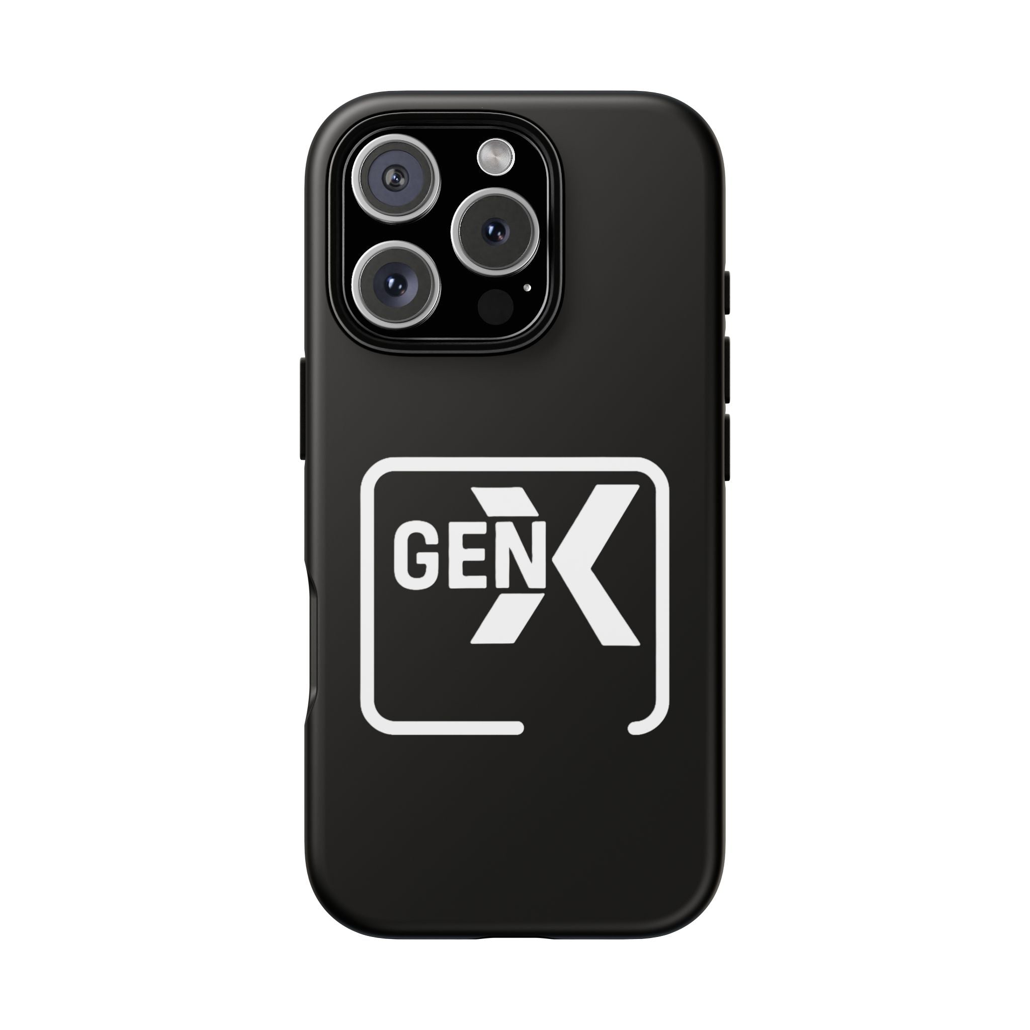 'Gen X' Phone Case, Tough Phone Cover, Retro Aesthetic iPhone Case, Vintage Style Cell Phone Accessories, Gift for Gen X