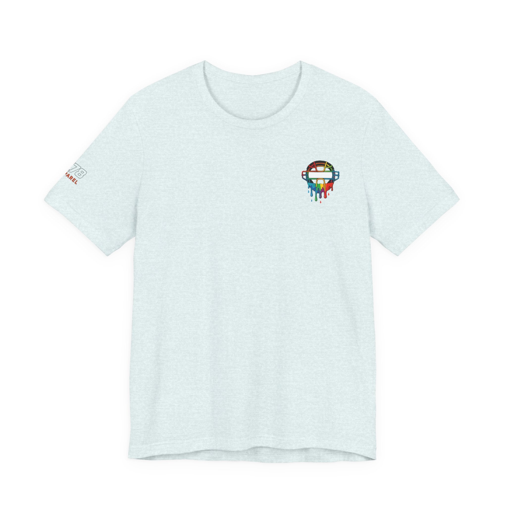 Nice Call Blue Drippy Cool Graphic Tee for Casual Vibes, Perfect for Everyday Wear, Music Festivals, Birthdays, Summer Outings, Unisex Style