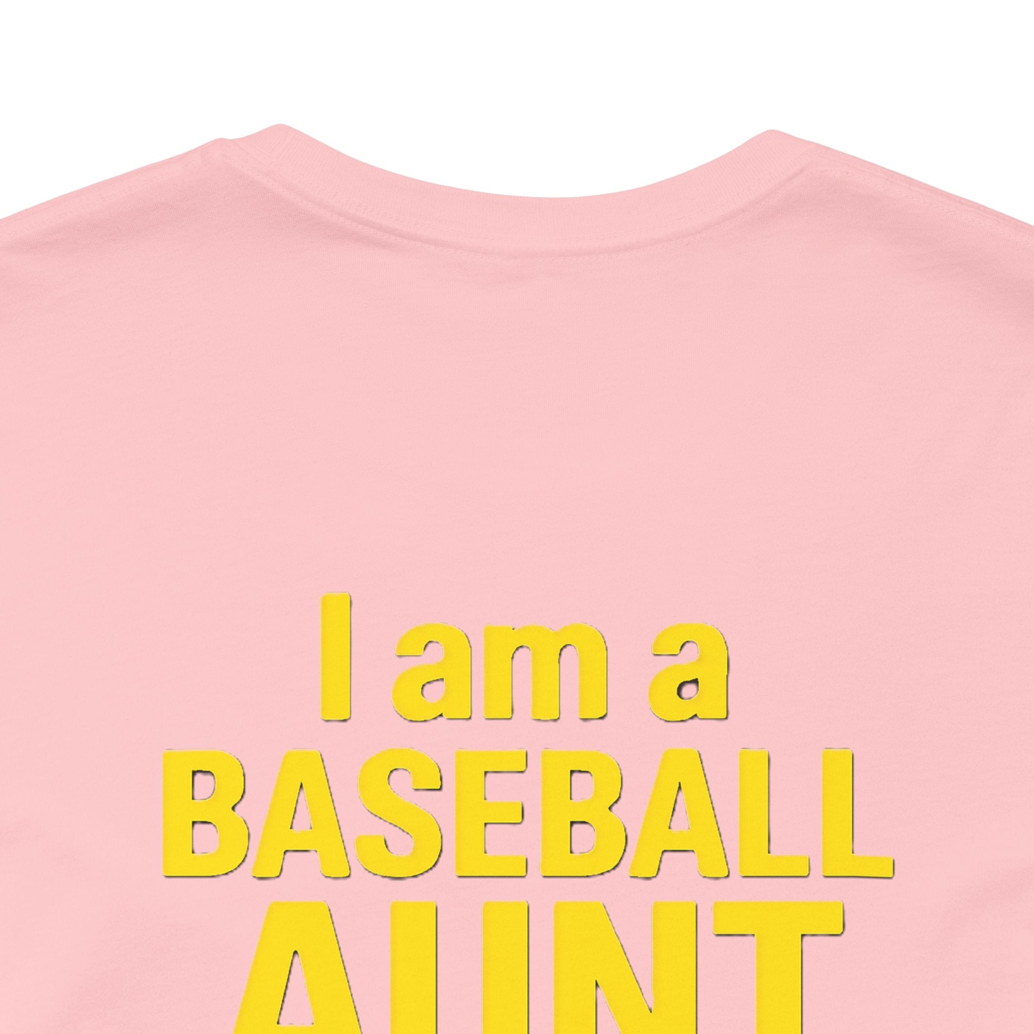 Baseball Aunt Not Heard Drippy Tee, Fun Baseball Shirt, Gifts for Sports Moms, Summer Apparel, Soft Cotton T-Shirt, Game Day Outfit