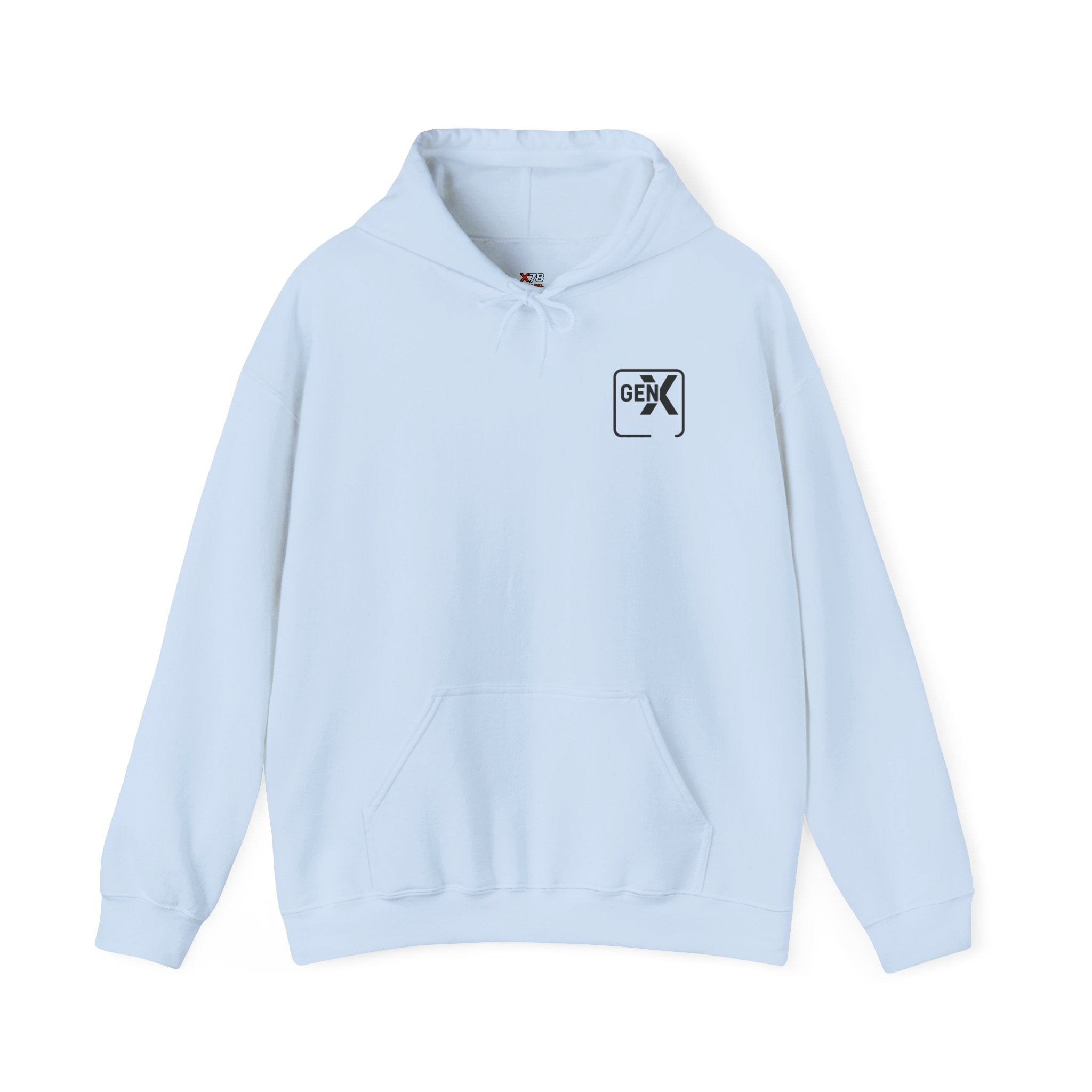 'Gen X Chicks Dig Scars Skateboard' Chic Streetwear Hoodie, Unisex Heavy Blend Sweatshirt, Skateboard Fashion, Gift for Skate Enthusiasts, Casual Wear, Everyday Style