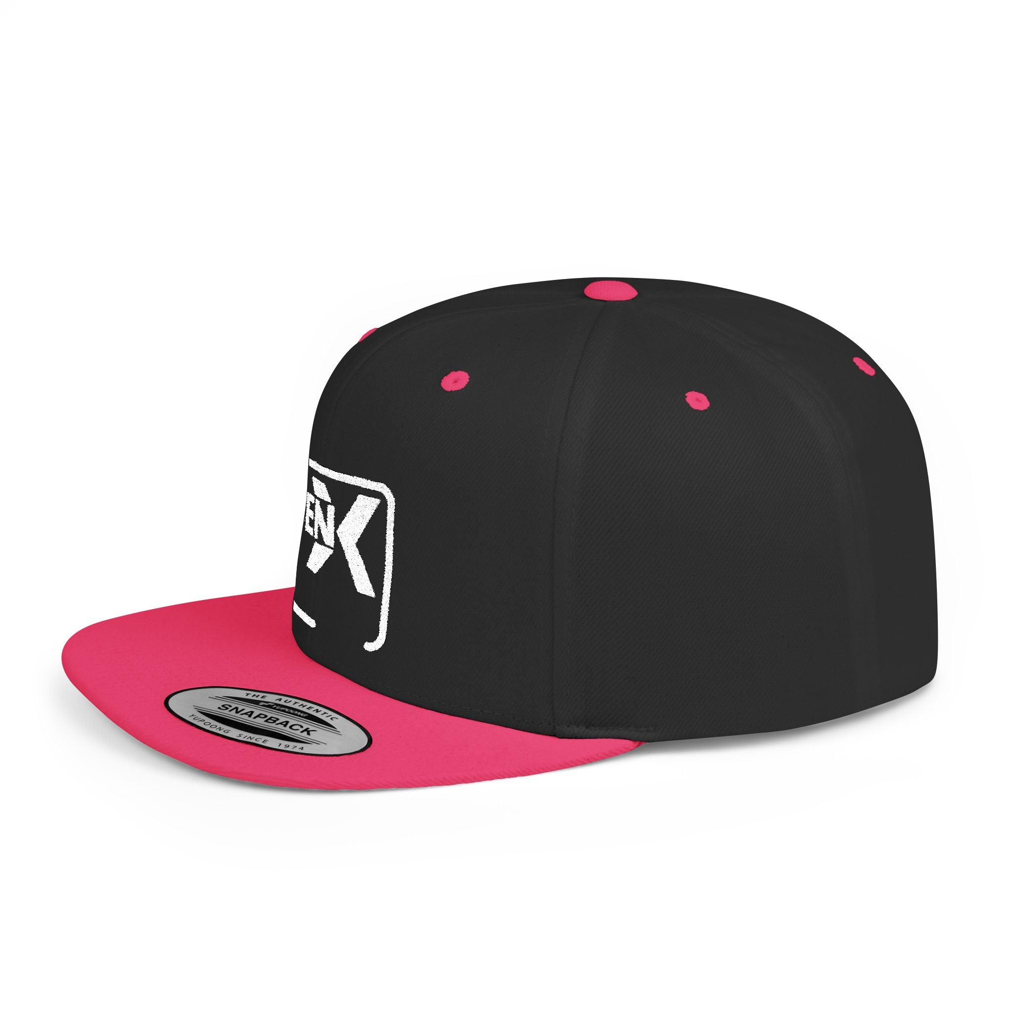 'Gen X' Stylish Flat Bill Snapback Cap | Trendy Streetwear Hat for Everyday Use, Gifts, Fashion Accessory, Casual Summer Style