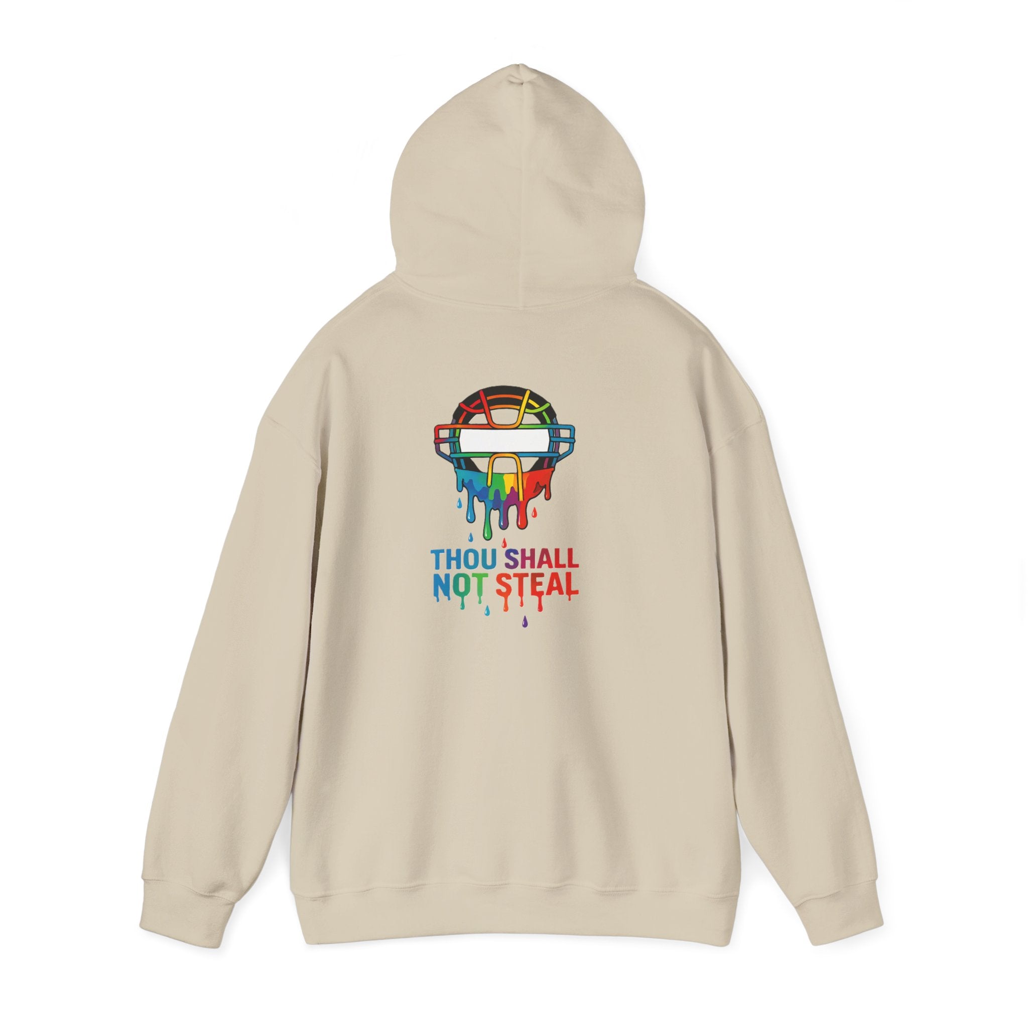 Drippy Thou Shall Not Steel Hoodie