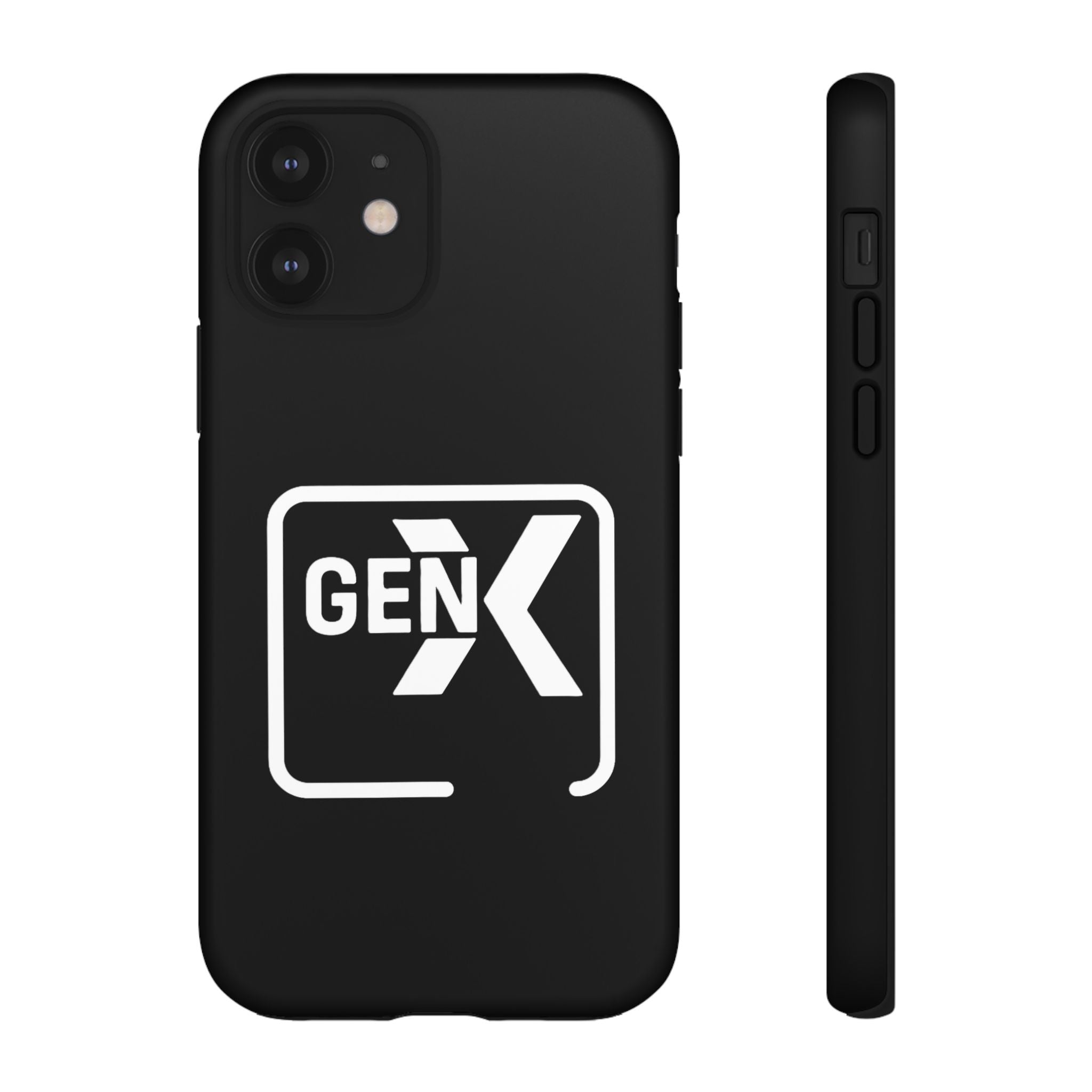'Gen X' Phone Case, Tough Phone Cover, Retro Aesthetic iPhone Case, Vintage Style Cell Phone Accessories, Gift for Gen X