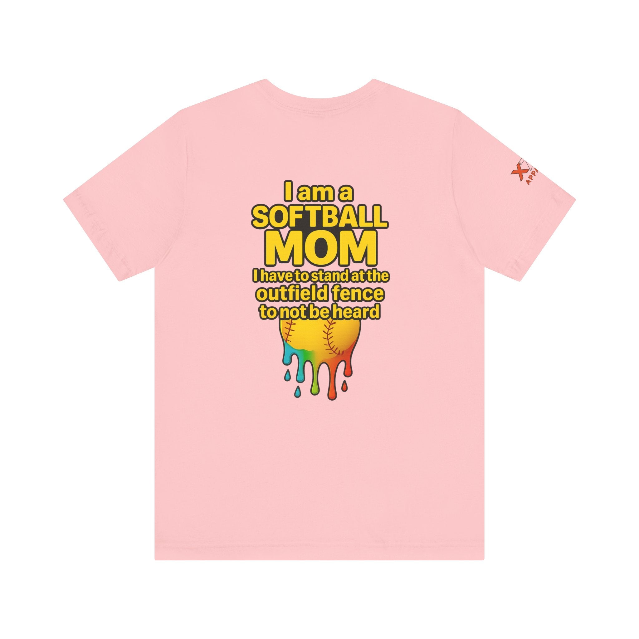 I Am a Softball Mom not heard Drippy, Family Gift, Funny Sports Apparel, Summer Shirt, Activewear