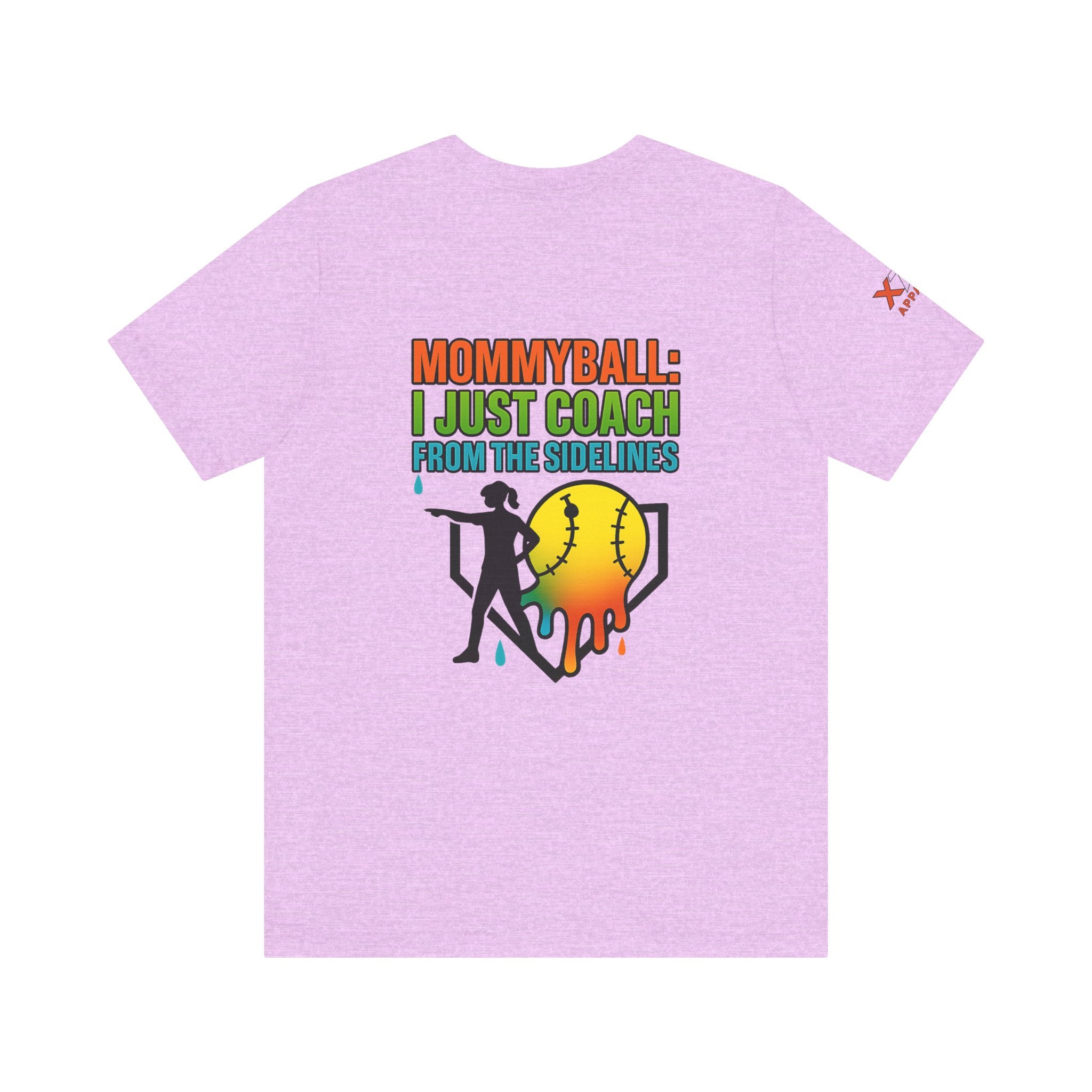 Mommyball Drippy Coach Tee - Unisex Jersey Short Sleeve T-Shirt, Softball Mom Gift, Sporty Graphic Tee, Coaching Shirt, Fun Sports Apparel