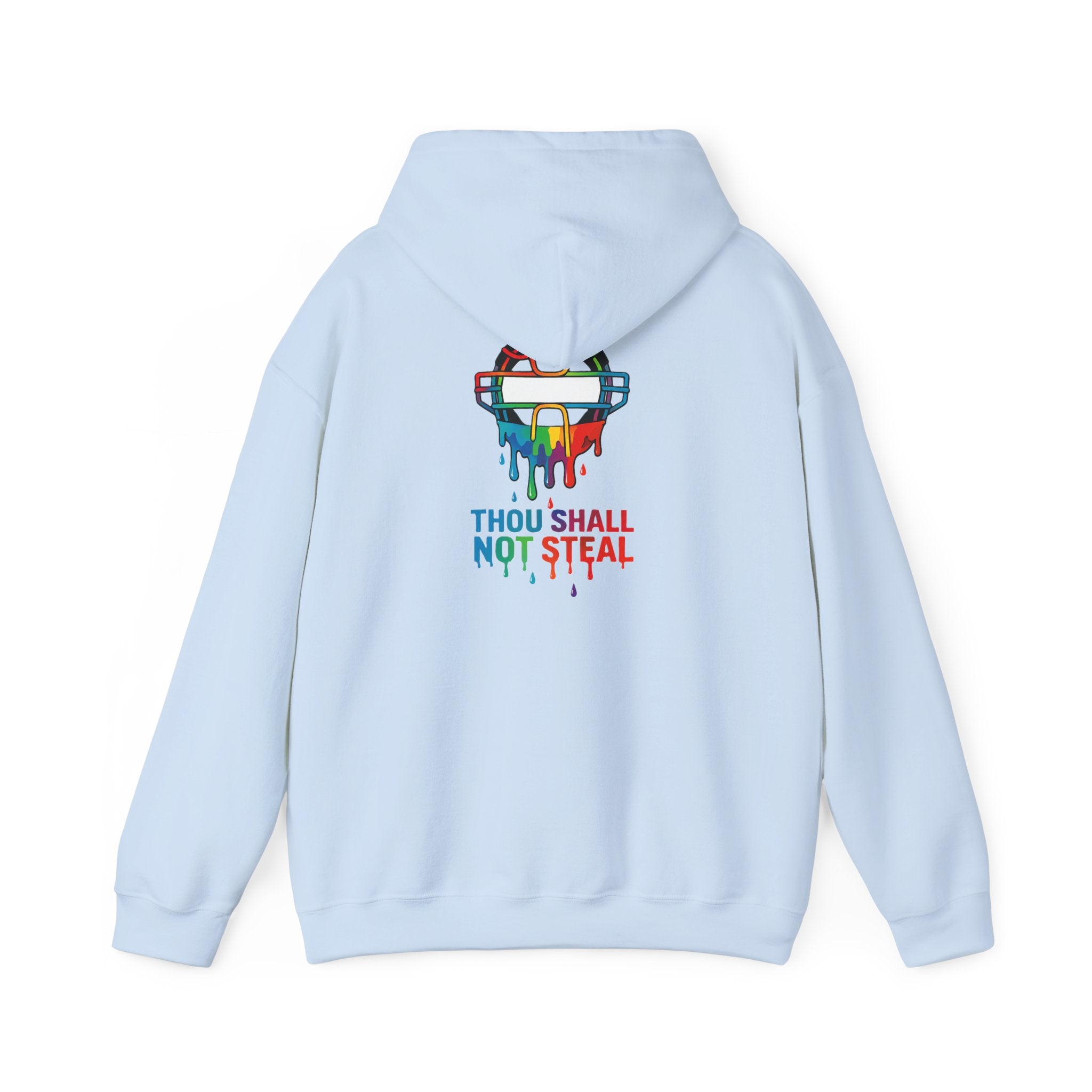 Drippy Thou Shall Not Steel Hoodie